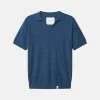 Strickpolo - Navy