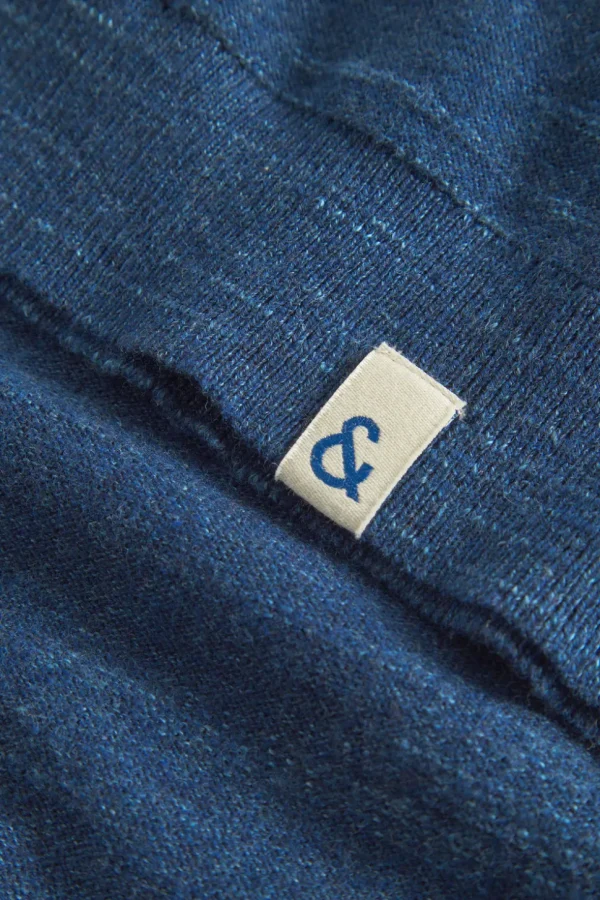 Strickpolo - Navy