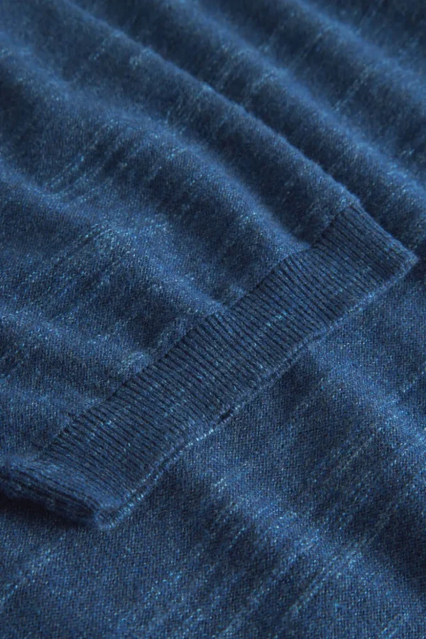 Strickpolo - Navy