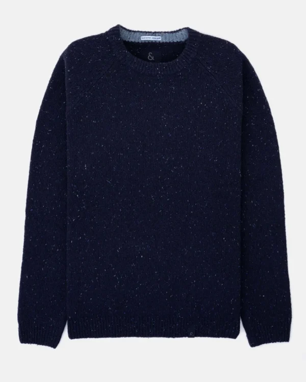 Strickpullover Donegal - Navy