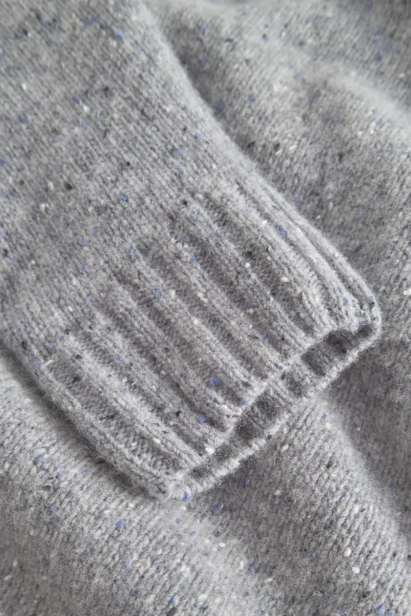 Strickpullover Donegal - Silver