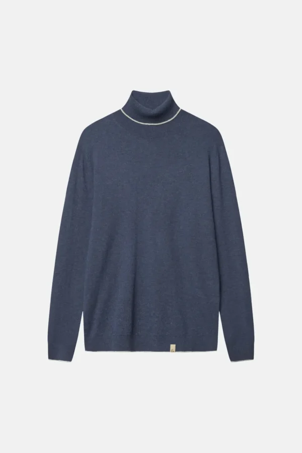 Strickpullover Merino Blend - Navy