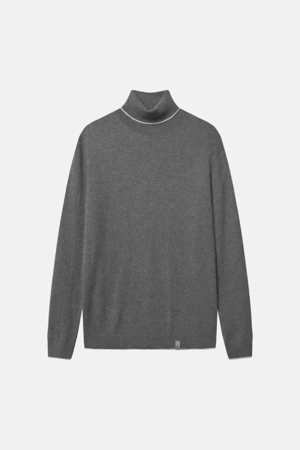 Strickpullover Merino Blend - Anthracite
