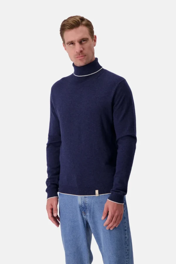Strickpullover Merino Blend - Navy