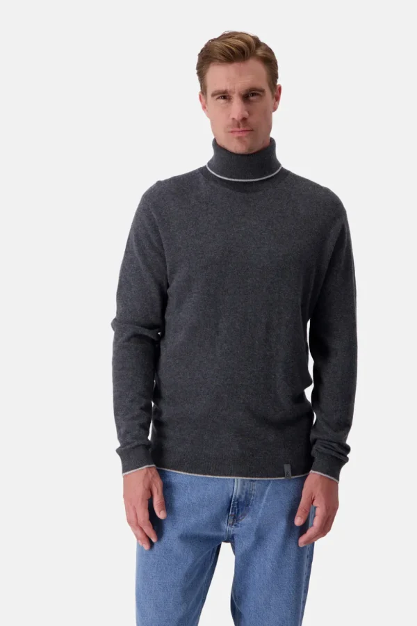Strickpullover Merino Blend - Anthracite