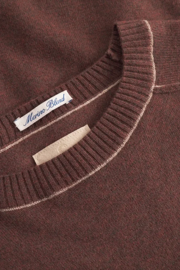 Strickpullover Merino Blend - Lumber