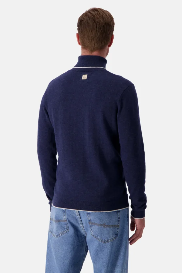 Strickpullover Merino Blend - Navy