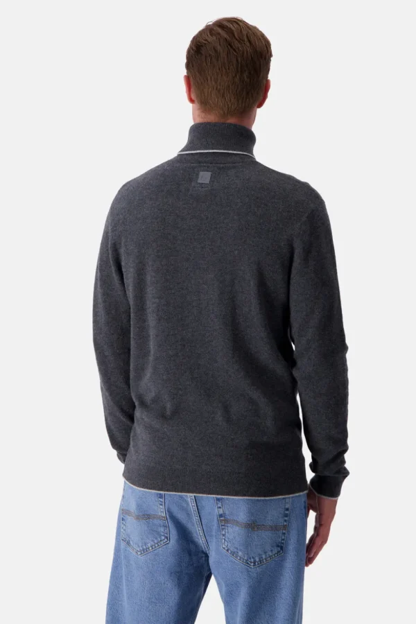 Strickpullover Merino Blend - Anthracite