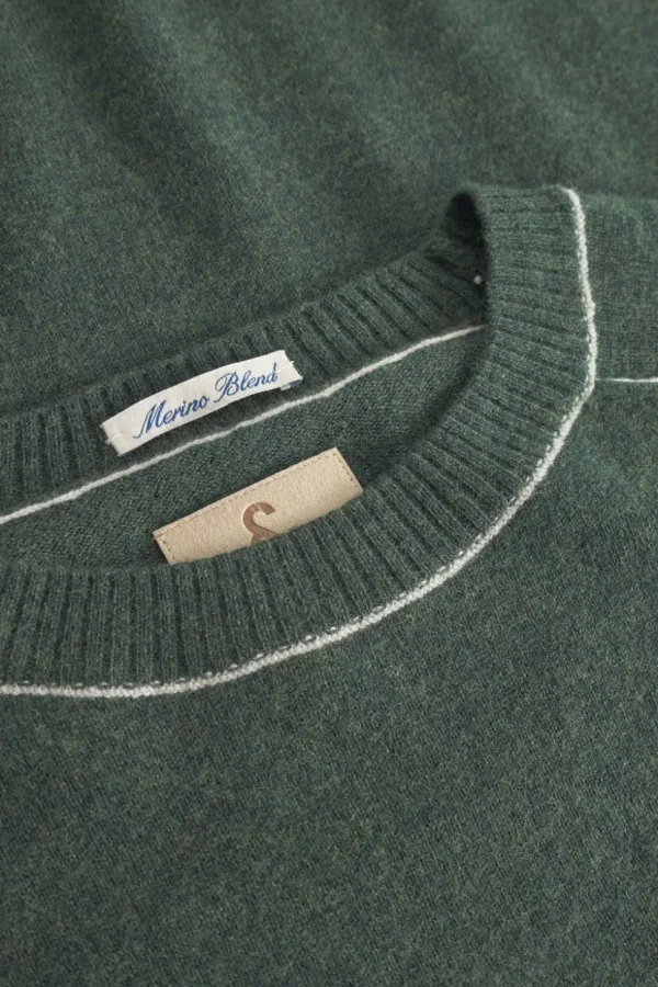 Strickpullover Merino Blend - Yucca