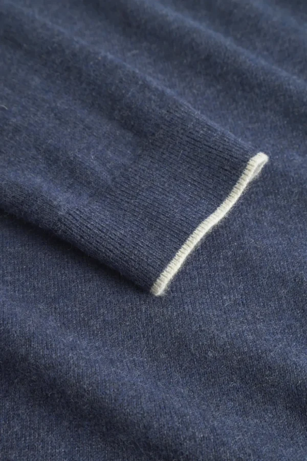 Strickpullover Merino Blend - Navy