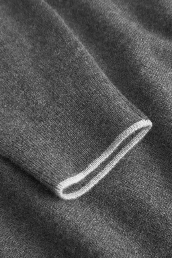 Strickpullover Merino Blend - Anthracite