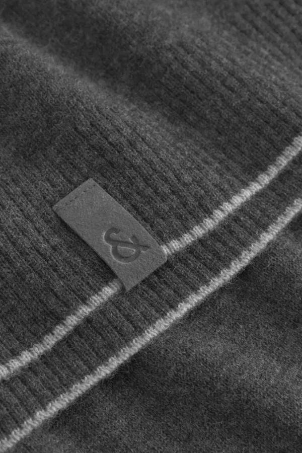 Strickpullover Merino Blend - Anthracite