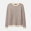 Strickpullover-gemustert - Offwhite-Soil