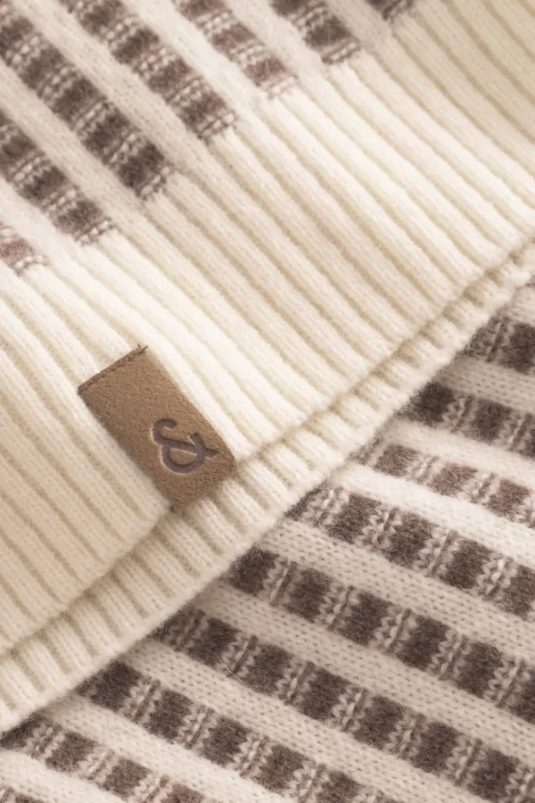 Strickpullover-gemustert - Offwhite-Soil