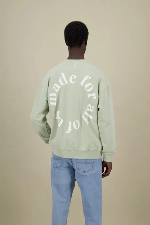 Sweatshirt Made For All Of Us - Matcha