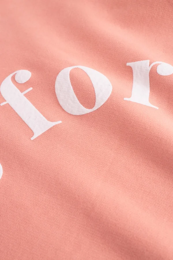 Sweatshirt Made For All Of Us - Salmon