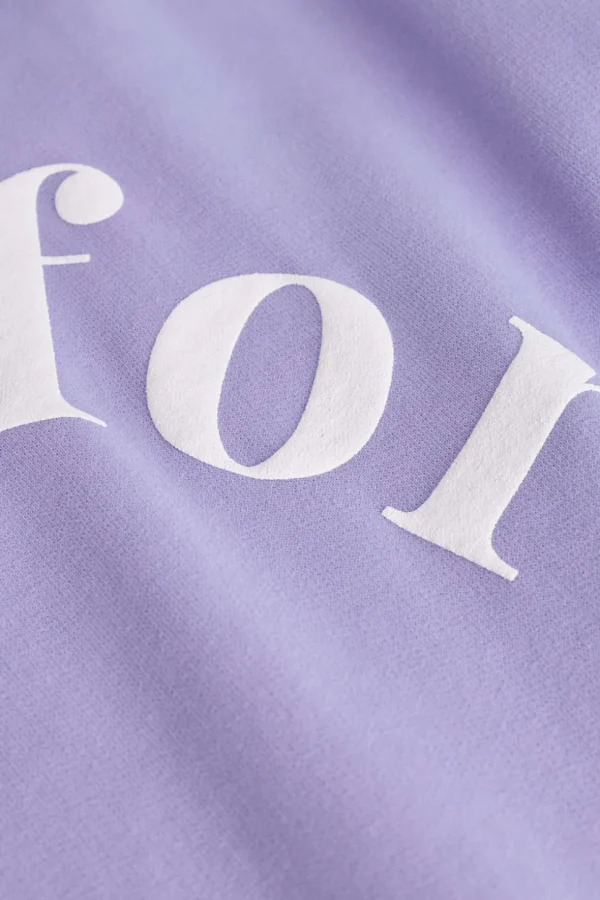 Sweatshirt Made For All Of Us - Orchid