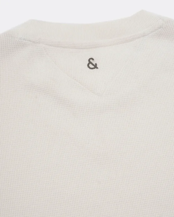 Sweatshirt Strukturiert - Offwhite
