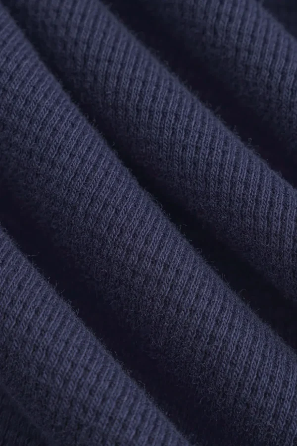 Sweatshirt Strukturiert - Navy