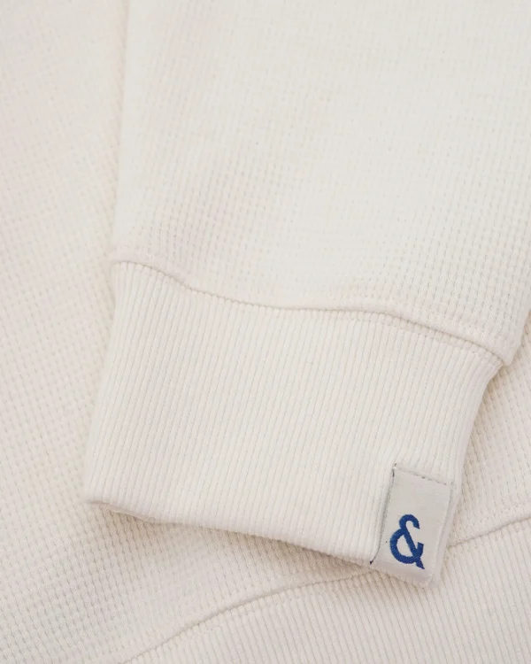 Sweatshirt Strukturiert - Offwhite