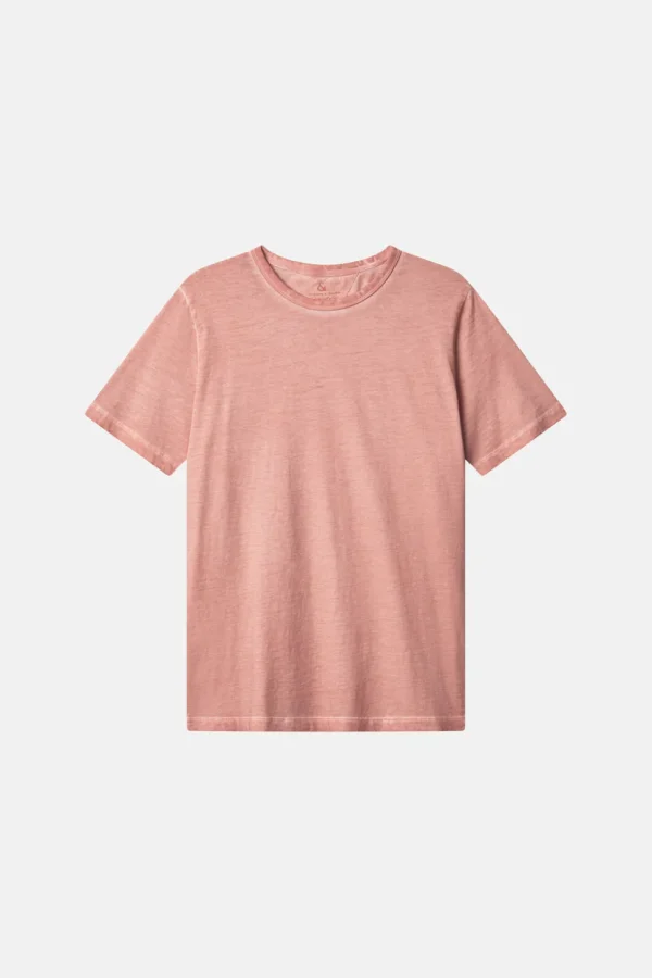 T-Shirt Oil Dyed - Peach