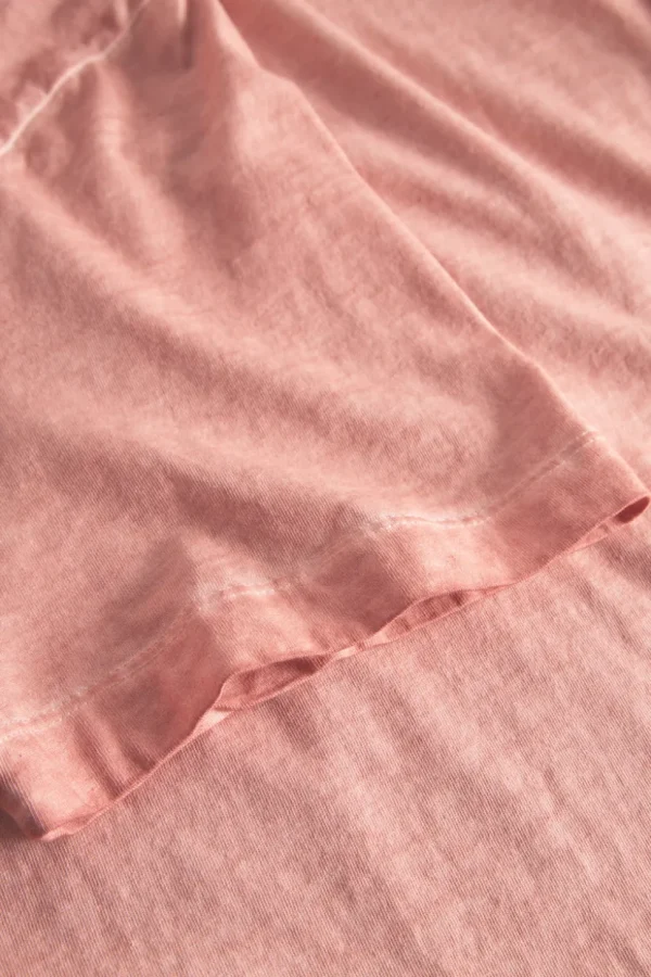 T-Shirt Oil Dyed - Peach