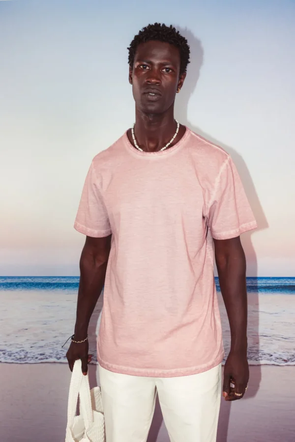 T-Shirt Oil Dyed - Peach