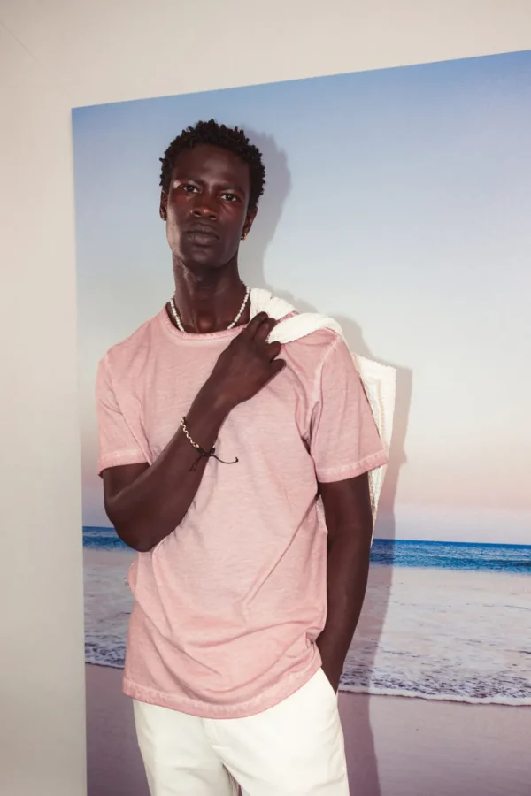 T-Shirt Oil Dyed - Peach