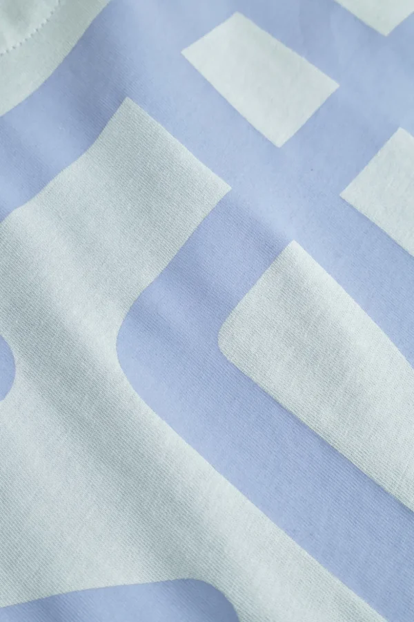 T-Shirt Print - Porcelain