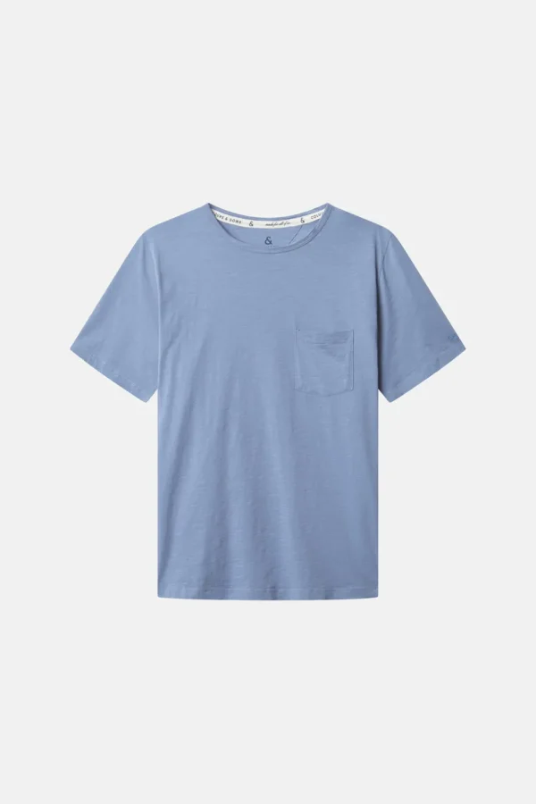 T-Shirt Slub - Denim