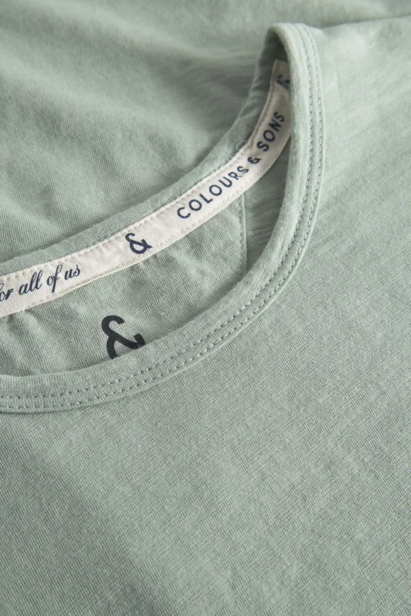 T-Shirt Slub - Lime