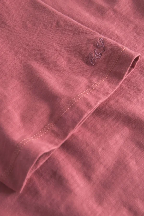 T-Shirt Slub - Mauve