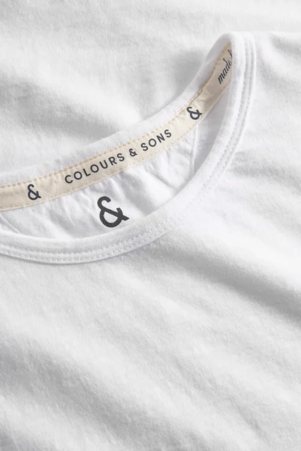 T-Shirt Slub - White