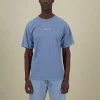 T-Shirt Stone Washed - Great Wave