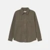 Worker Jacket Cord - Olive