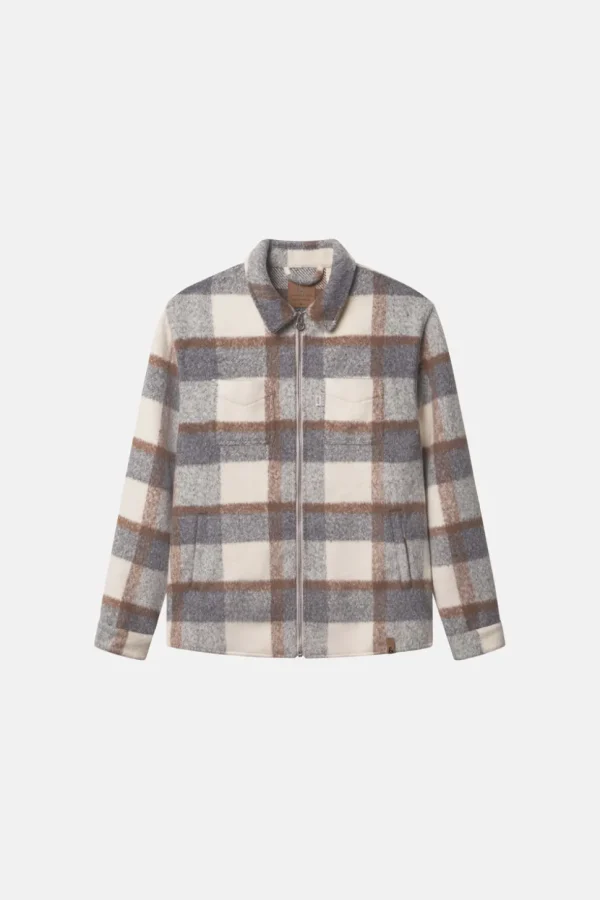 Worker Jacket-Zipped - Desert Check