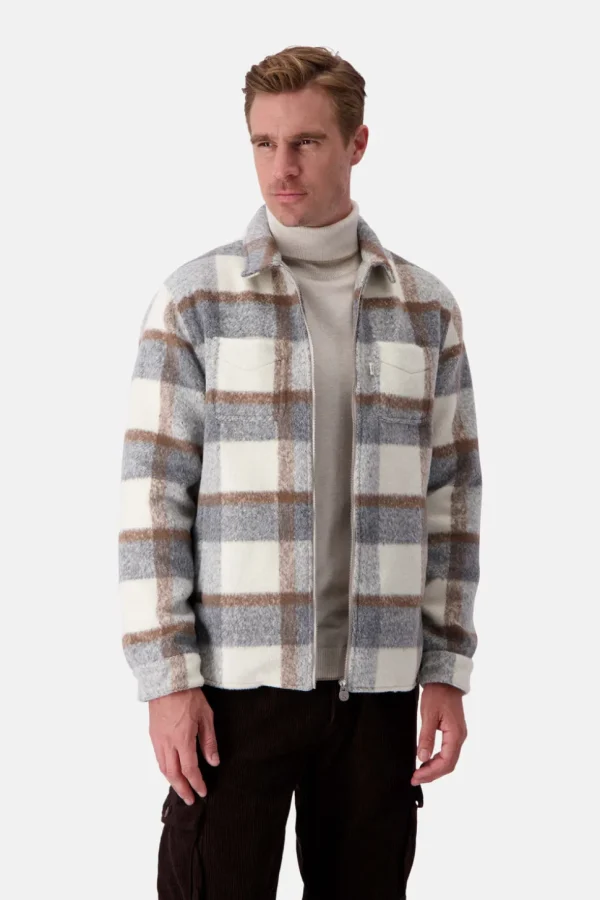Worker Jacket-Zipped - Desert Check