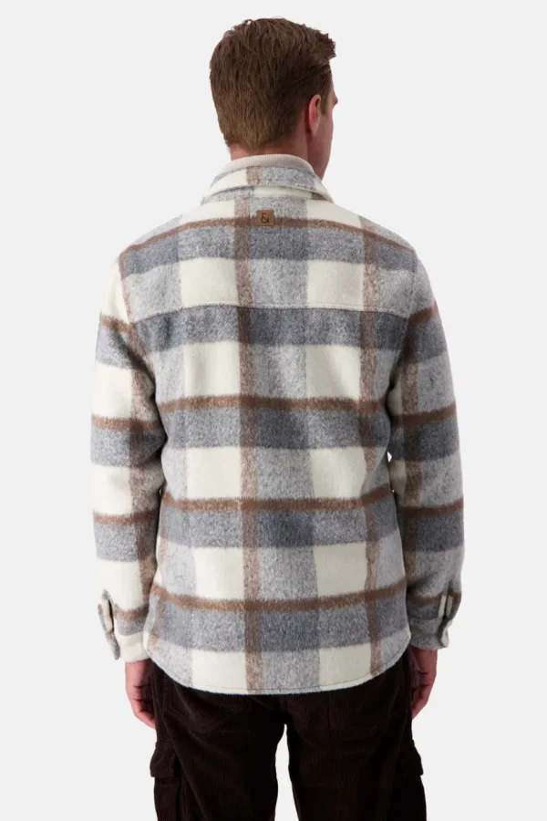 Worker Jacket-Zipped - Desert Check