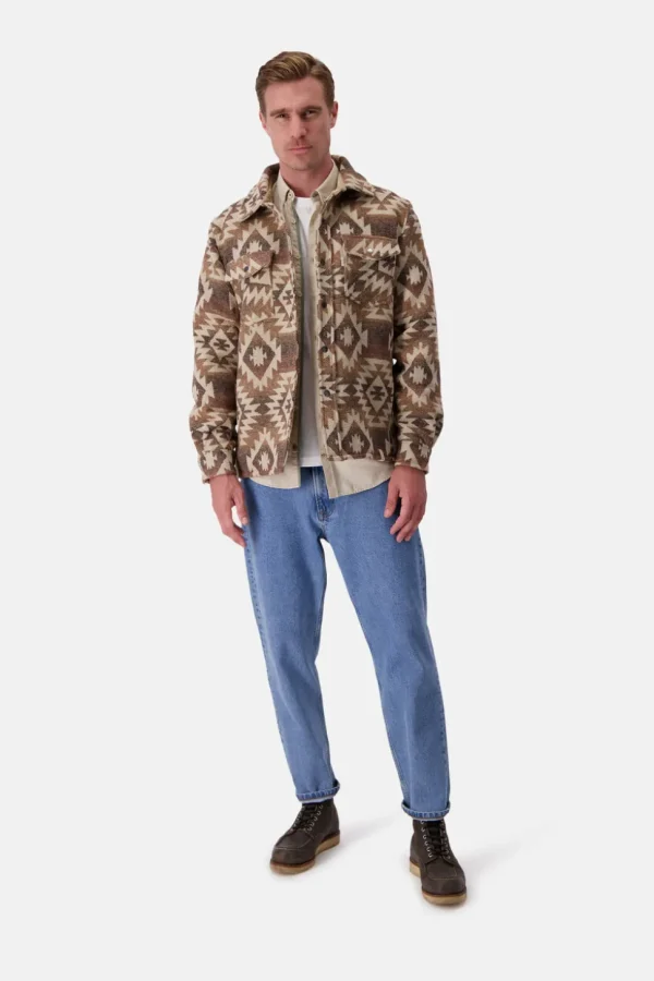 Workerjacket - Beige Ethno