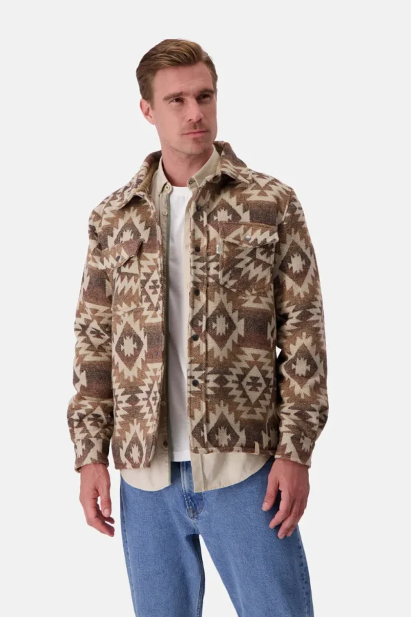 Workerjacket - Beige Ethno